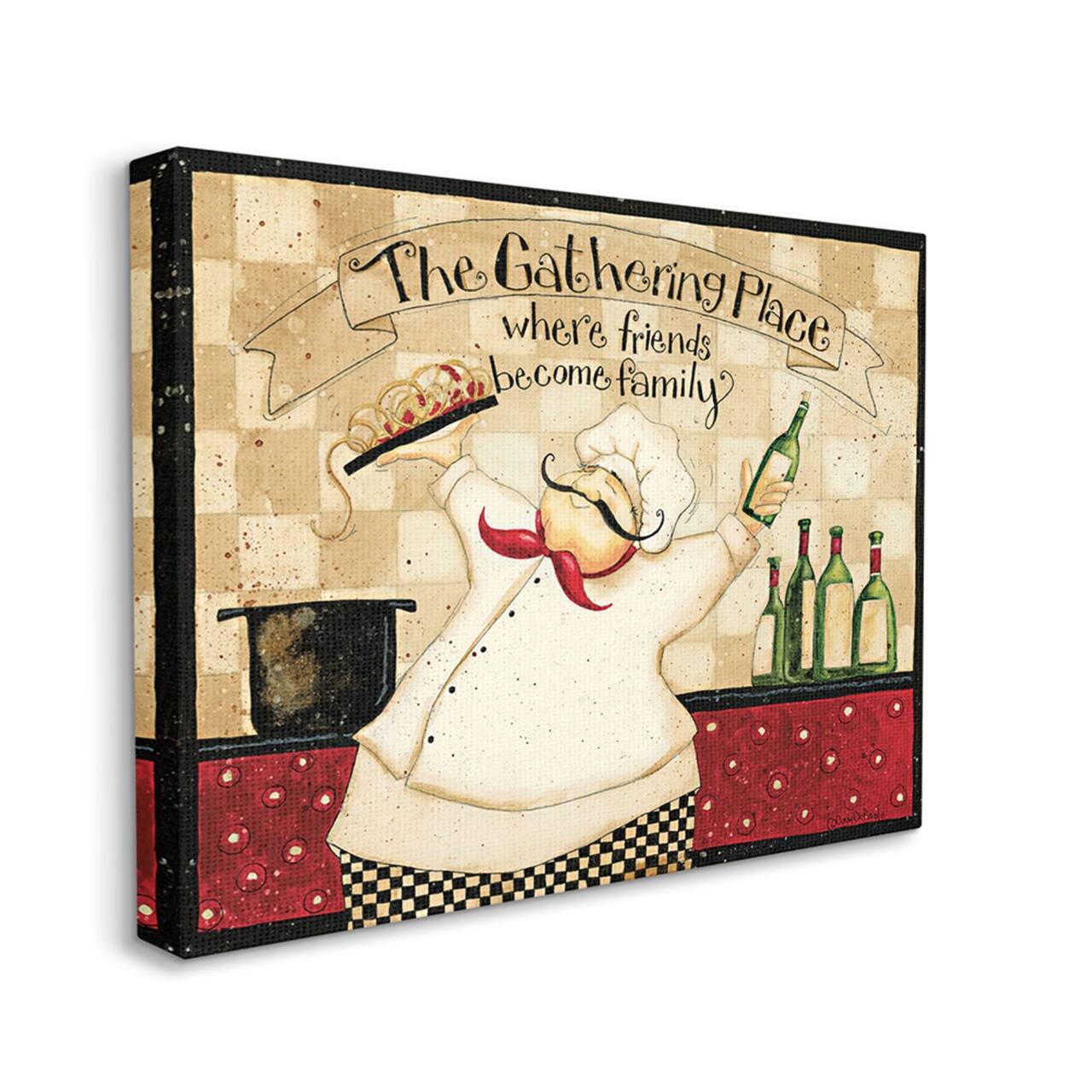 Stupell Industries The Gathering Place Canvas Wall Art